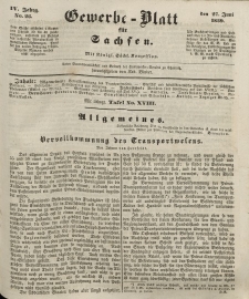 Gewerbe-Blatt für Sachsen. Jahrg. IV, 27. Juni, nr 26.