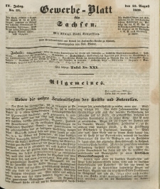 Gewerbe-Blatt für Sachsen. Jahrg. IV, 22. August, nr 34.