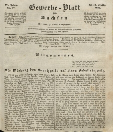 Gewerbe-Blatt für Sachsen. Jahrg. IV, 12. September, nr 37.