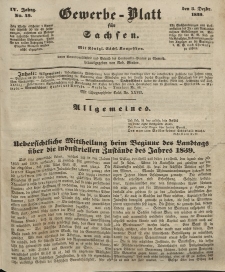 Gewerbe-Blatt für Sachsen. Jahrg. IV, 5. Dezember, nr 49.