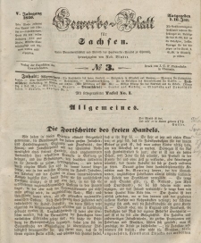 Gewerbe-Blatt für Sachsen. Jahrg. V, 16. Januar, nr 3.