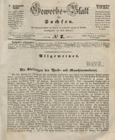 Gewerbe-Blatt für Sachsen. Jahrg. V, 13. Februar, nr 7.