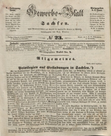 Gewerbe-Blatt für Sachsen. Jahrg. V, 4. Juni, nr 23.