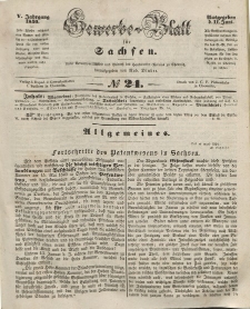 Gewerbe-Blatt für Sachsen. Jahrg. V, 11. Juni, nr 24.