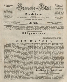 Gewerbe-Blatt für Sachsen. Jahrg. V, 18. Juni, nr 25.