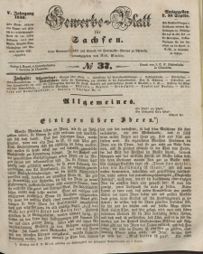 Gewerbe-Blatt für Sachsen. Jahrg. V, 10. September, nr 37.