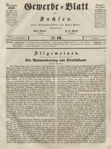 Gewerbe-Blatt für Sachsen. Jahrg. VI, 5. März, nr 17.