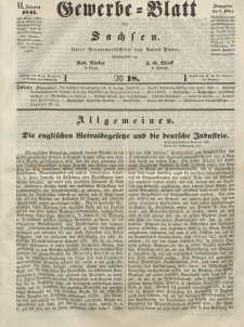 Gewerbe-Blatt für Sachsen. Jahrg. VI, 9. März, nr 18.