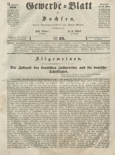 Gewerbe-Blatt für Sachsen. Jahrg. VI, 23. März, nr 22.