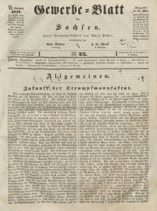 Gewerbe-Blatt für Sachsen. Jahrg. VI, 26. März, nr 23.