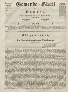 Gewerbe-Blatt für Sachsen. Jahrg. VI, 30. März, nr 24.
