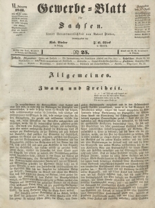 Gewerbe-Blatt für Sachsen. Jahrg. VI, 2. April, nr 25.