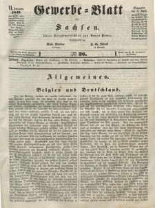 Gewerbe-Blatt für Sachsen. Jahrg. VI, 6. April, nr 26.