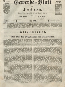 Gewerbe-Blatt für Sachsen. Jahrg. VI, 13. April, nr 28.
