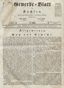Gewerbe-Blatt für Sachsen. Jahrg. VI, 16. Juli, nr 55.