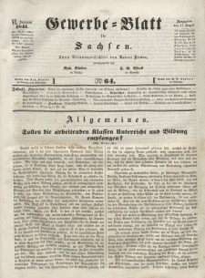 Gewerbe-Blatt für Sachsen. Jahrg. VI, 17. August, nr 64.