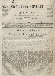 Gewerbe-Blatt für Sachsen. Jahrg. VI, 3. September, nr 69.