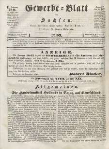 Gewerbe-Blatt für Sachsen. Jahrg. VI, 10. Dezember, nr 97.