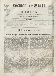 Gewerbe-Blatt für Sachsen. Jahrg. VI, 21. Dezember, nr 100.