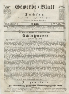 Gewerbe-Blatt für Sachsen. Jahrg. VI, 31. Dezember, nr 103.