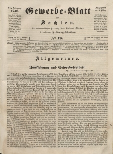 Gewerbe-Blatt für Sachsen. Jahrg. VII, 8. März, nr 19.