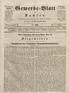 Gewerbe-Blatt für Sachsen. Jahrg. VII, 18. März, nr 22.