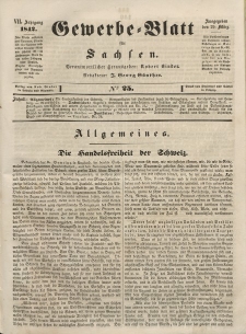 Gewerbe-Blatt für Sachsen. Jahrg. VII, 29. März, nr 25.