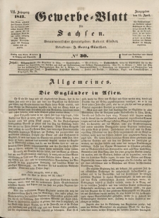 Gewerbe-Blatt für Sachsen. Jahrg. VII, 15. April, nr 30.