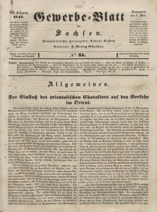 Gewerbe-Blatt für Sachsen. Jahrg. VII, 3. Mai, nr 35.