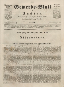 Gewerbe-Blatt für Sachsen. Jahrg. VII, 10. Juni, nr 46.