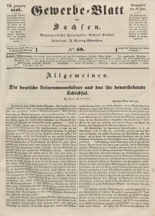 Gewerbe-Blatt für Sachsen. Jahrg. VII, 26. Juli, nr 59.