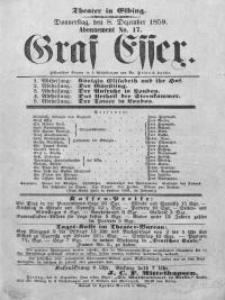 Graf Essex - Heinrich Laube