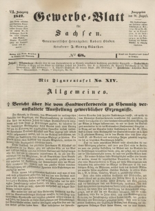 Gewerbe-Blatt für Sachsen. Jahrg. VII, 26. August, nr 68.