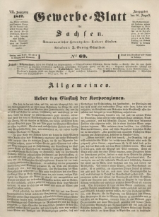 Gewerbe-Blatt für Sachsen. Jahrg. VII, 30. August, nr 69.