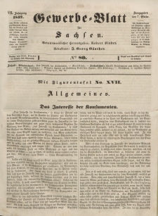 Gewerbe-Blatt für Sachsen. Jahrg. VII, 7. Oktober, nr 80.