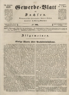 Gewerbe-Blatt für Sachsen. Jahrg. VII, 4. November, nr 88.