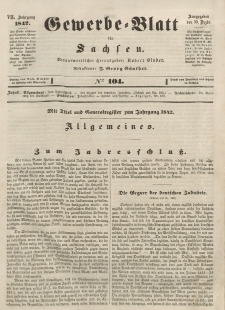 Gewerbe-Blatt für Sachsen. Jahrg. VII, 30. Dezember, nr 104.