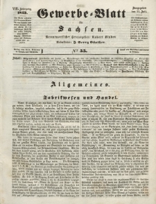 Gewerbe-Blatt für Sachsen. Jahrg. VIII, 11. Juli, nr 55.