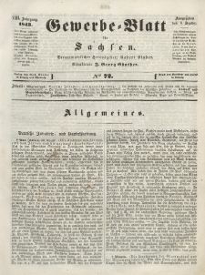 Gewerbe-Blatt für Sachsen. Jahrg. VIII, 8. September, nr 72.