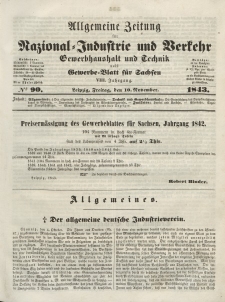 Gewerbe-Blatt für Sachsen. Jahrg. VIII, Freitag, 10. November, nr 90.