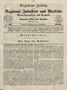 Gewerbe-Blatt für Sachsen. Jahrg. VIII, Dienstag, 5. Dezember, nr 97.