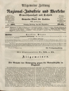 Gewerbe-Blatt für Sachsen. Jahrg. VIII, Freitag, 22. Dezember, nr 102.
