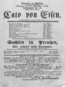 Sachsen in Preussen, oder: Wir nehmen auch Ausländer - Emil Pohl