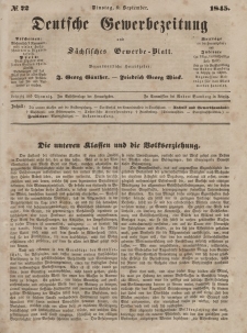 Deutsche Gewerbezeitung und Sächsisches Gewerbeblatt, Jahrg. X. Dienstag, 9. September, nr 72.