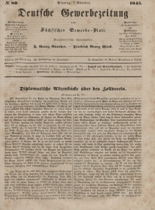 Deutsche Gewerbezeitung und Sächsisches Gewerbeblatt, Jahrg. X. Dienstag, 7. Oktober, nr 80.