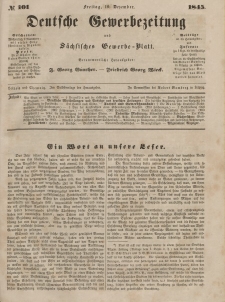 Deutsche Gewerbezeitung und Sächsisches Gewerbeblatt, Jahrg. X. Freitag, 19. Dezember, nr 101.