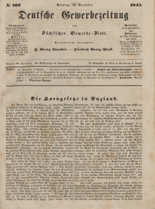 Deutsche Gewerbezeitung und Sächsisches Gewerbeblatt, Jahrg. X. Dienstag, 23. Dezember, nr 102.