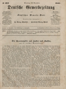 Deutsche Gewerbezeitung und Sächsisches Gewerbeblatt, Jahrg. X. Dienstag, 30. Dezember, nr 104.