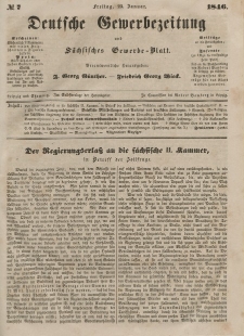 Deutsche Gewerbezeitung und Sächsisches Gewerbeblatt, 1846, Jahrg. XI, nr 7.