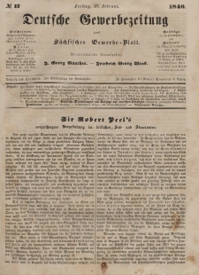 Deutsche Gewerbezeitung und Sächsisches Gewerbeblatt, 1846, Jahrg. XI, nr 17.